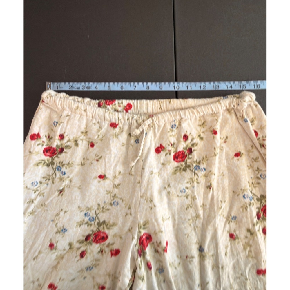 Lauren Ralph Lauren Pajama Set Women's Floral Loungewear Sleepwear Petite Medium - Picture 16 of 16